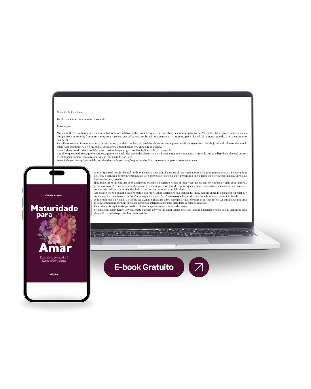 e-book Maturidade Para Amar por Camilla Navarro
